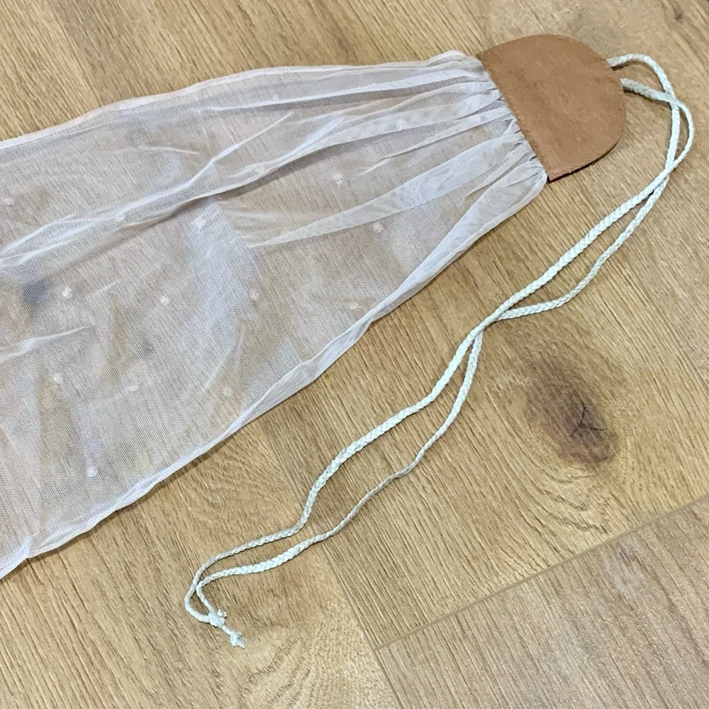 Chan Luu Semi Precious Stones Mesh Belt - Beige - Picture 11 of 15